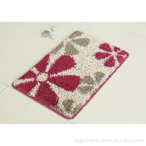 Comfortable PP Rugs, with Elbow Yarns, Ochid Pattern